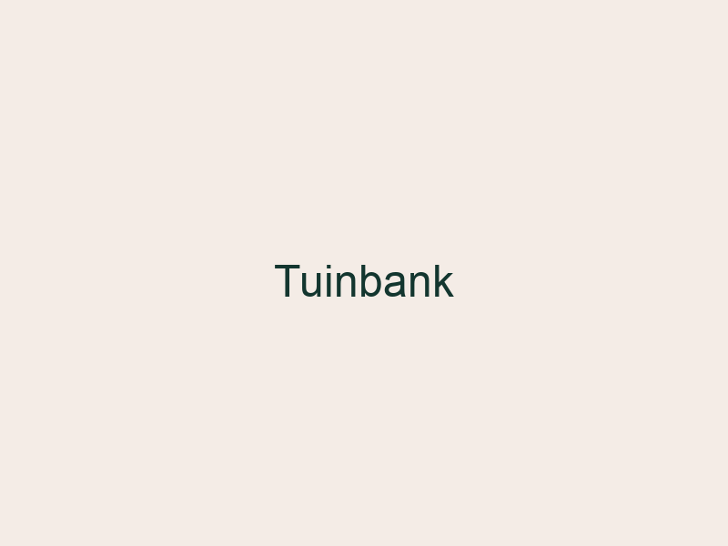 Gebres tuinbank